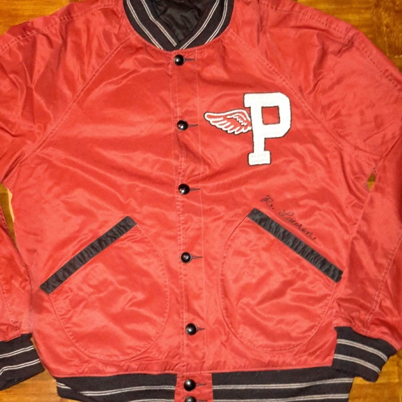polo ralph lauren p wing baseball jacket